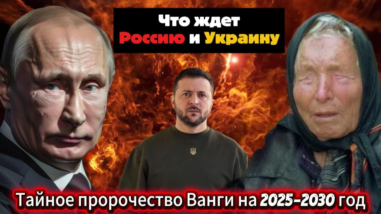 Судьба России и Украины решена! Пророчество Ванги на 2025–2030 — смотрите!