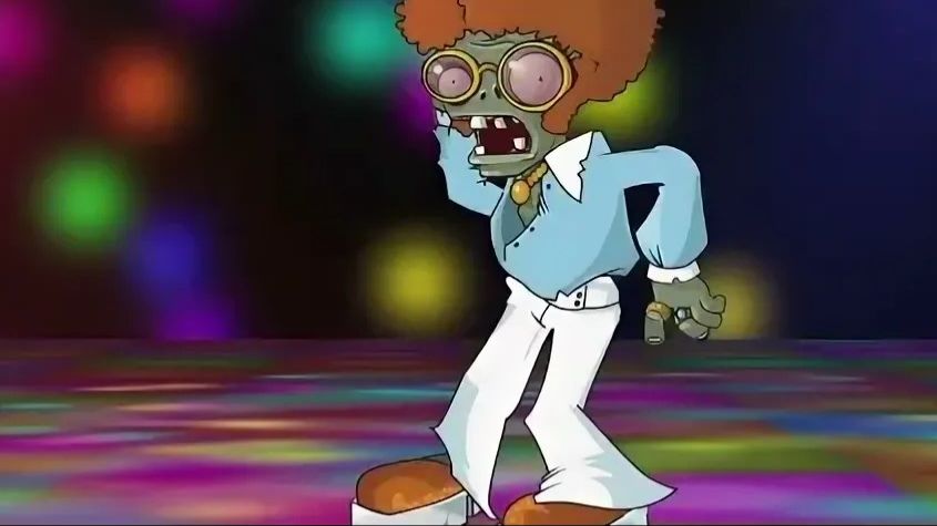 Plants Vs Zombies. Часть 8 - танцуем вместе с Диско Зомби