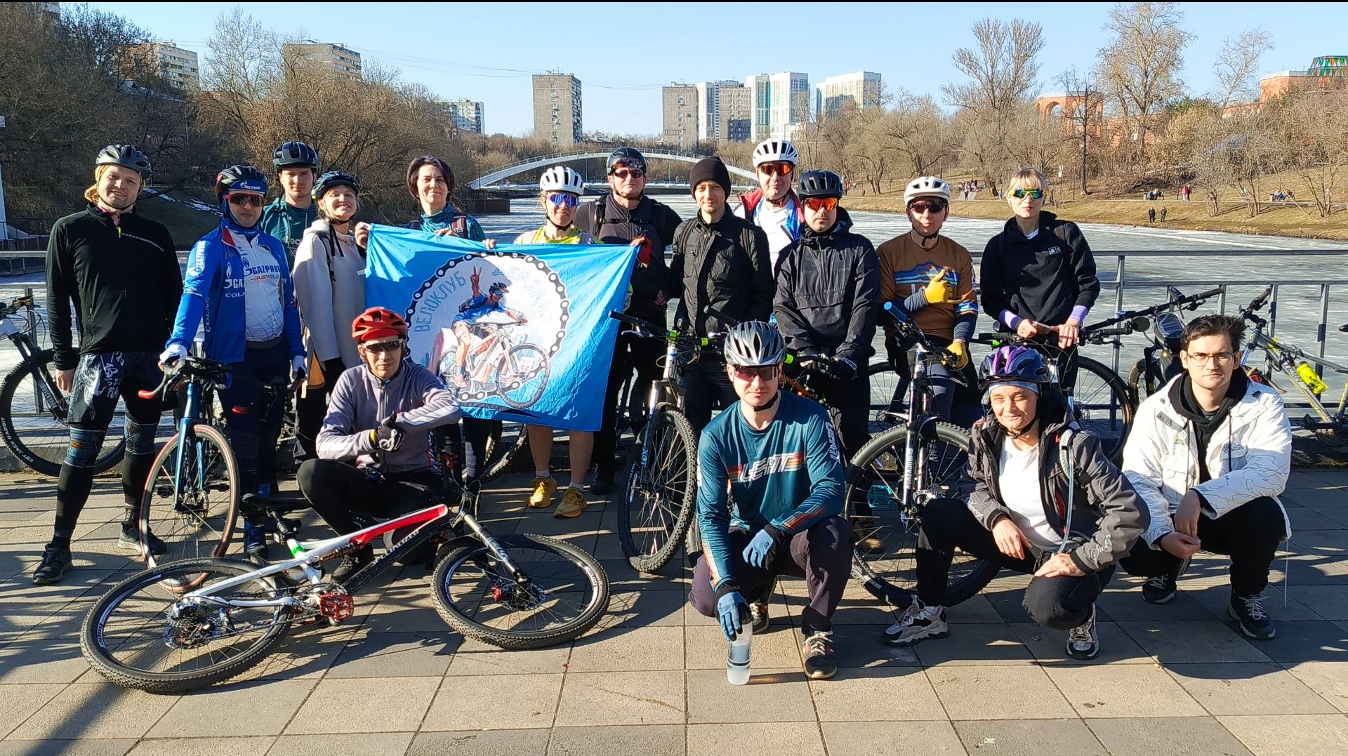 Велозаезд от Дерзкой, первый в этом сезоне.