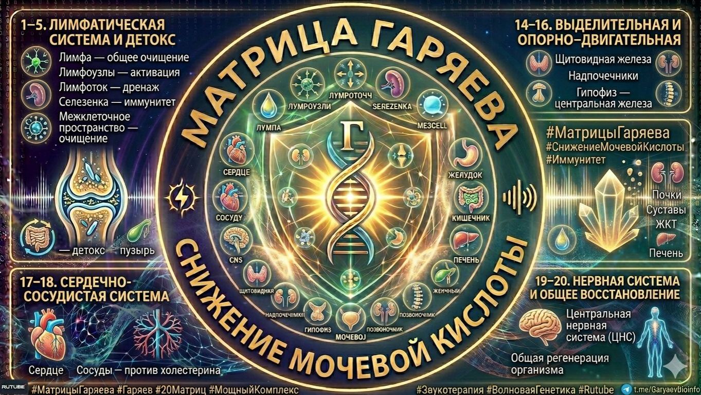 🎧 ПРЯМОЙ ЭФИР: КОРОТКИЕ МАТРИЦЫ ГАРЯЕВА ПОДРЯД 🎧