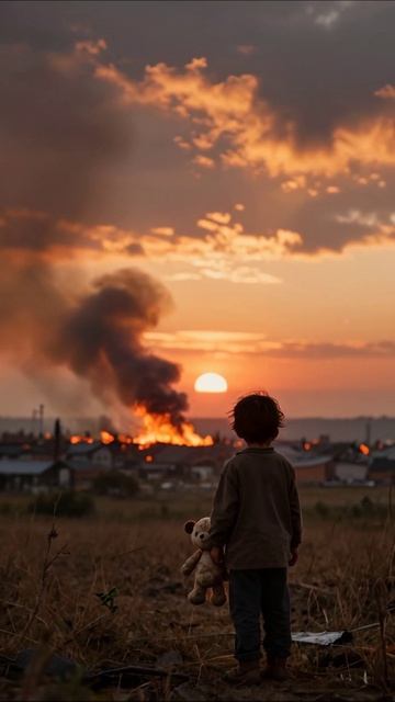 Потерянные надежды: детство на фоне разрушений #война #друг #потеря