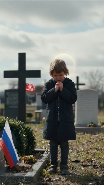 Потерянные мечты: детская слеза на могиле #печаль #потеря #надежда