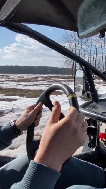 За рулем РОССИЙСКОЙ ЗАВОДСКОЙ БАГГИ SIDER Condor 800