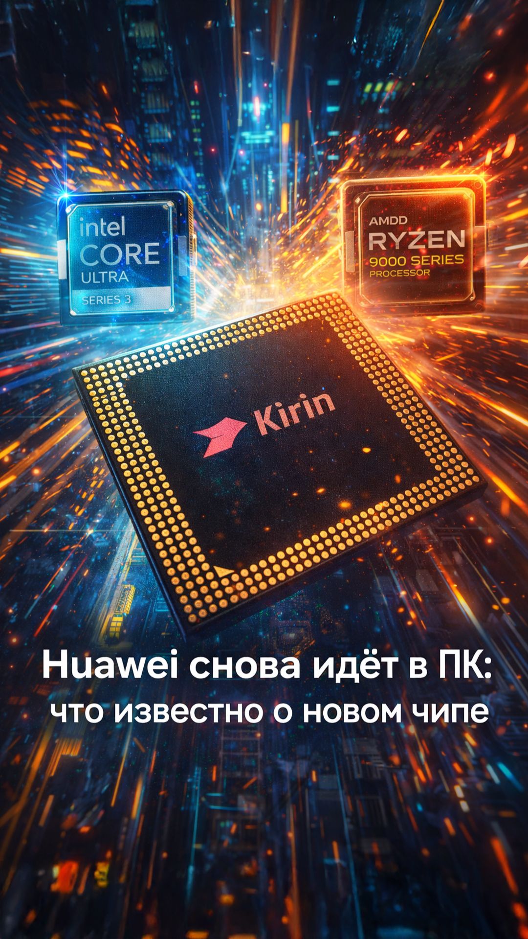 Новый PC-процессор Huawei: следующее поколение, Maleoon-графика и возможная задержка