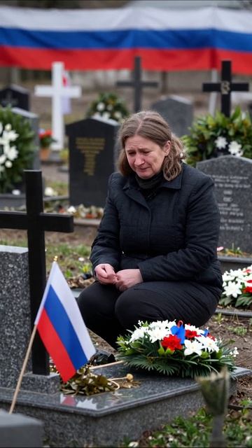 Память о потерянных: слёзы на кладбище #потеря #память #горе