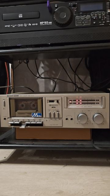 Мечта советского человека!!! Кассетная дека Sharp - Optonica.  #sharp #optonica