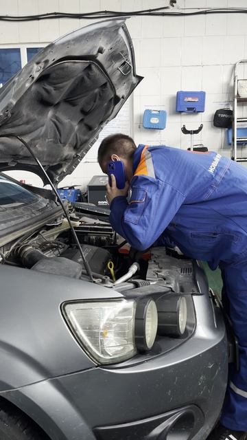 Крякнул мотор