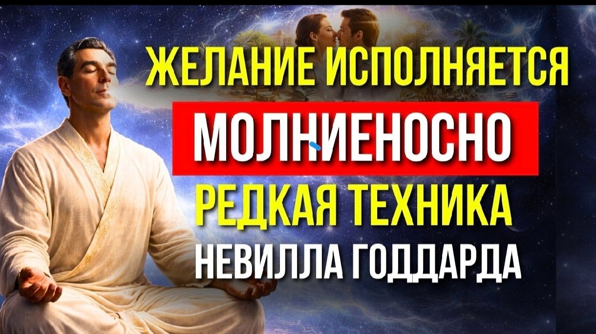 Тайная техника дыхания и внутреннего ритма, которую использовал НЕВИЛЛ ГОДДАРД 🔥