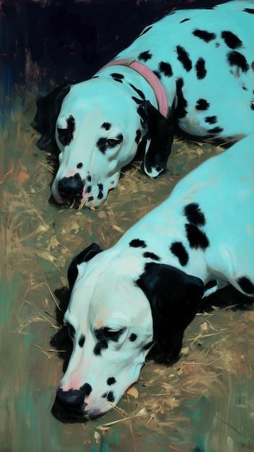 Далматинцы (картина #1125) / Арт-студия Нормова