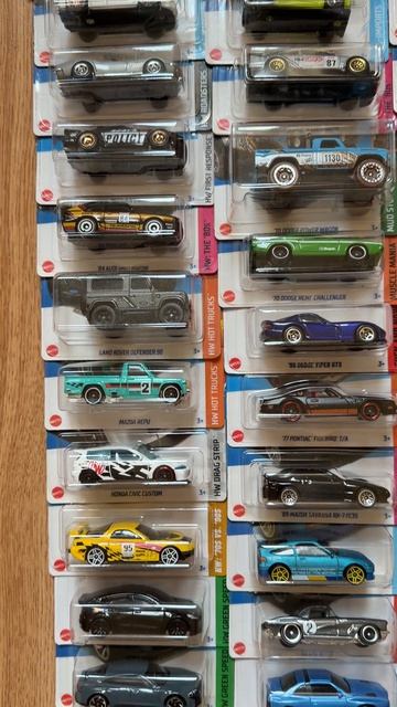 Коллекция машинок Хот Виллс