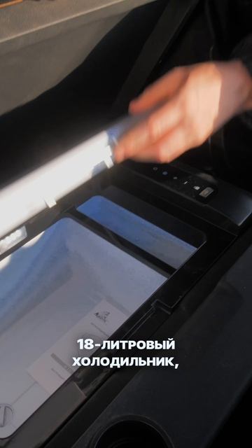 Многофункциональная консоль в кабине автодома Волгатрейд