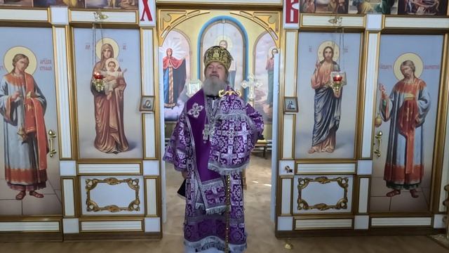 Проповедь епископа Максима в Неделю 5-ю Великого поста