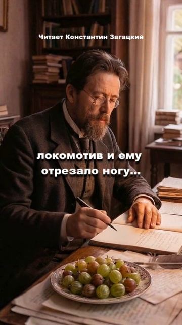 Фрагмент аудиокниги «Крыжовник».  #константинзагацкий #аудиокнига #чехов
