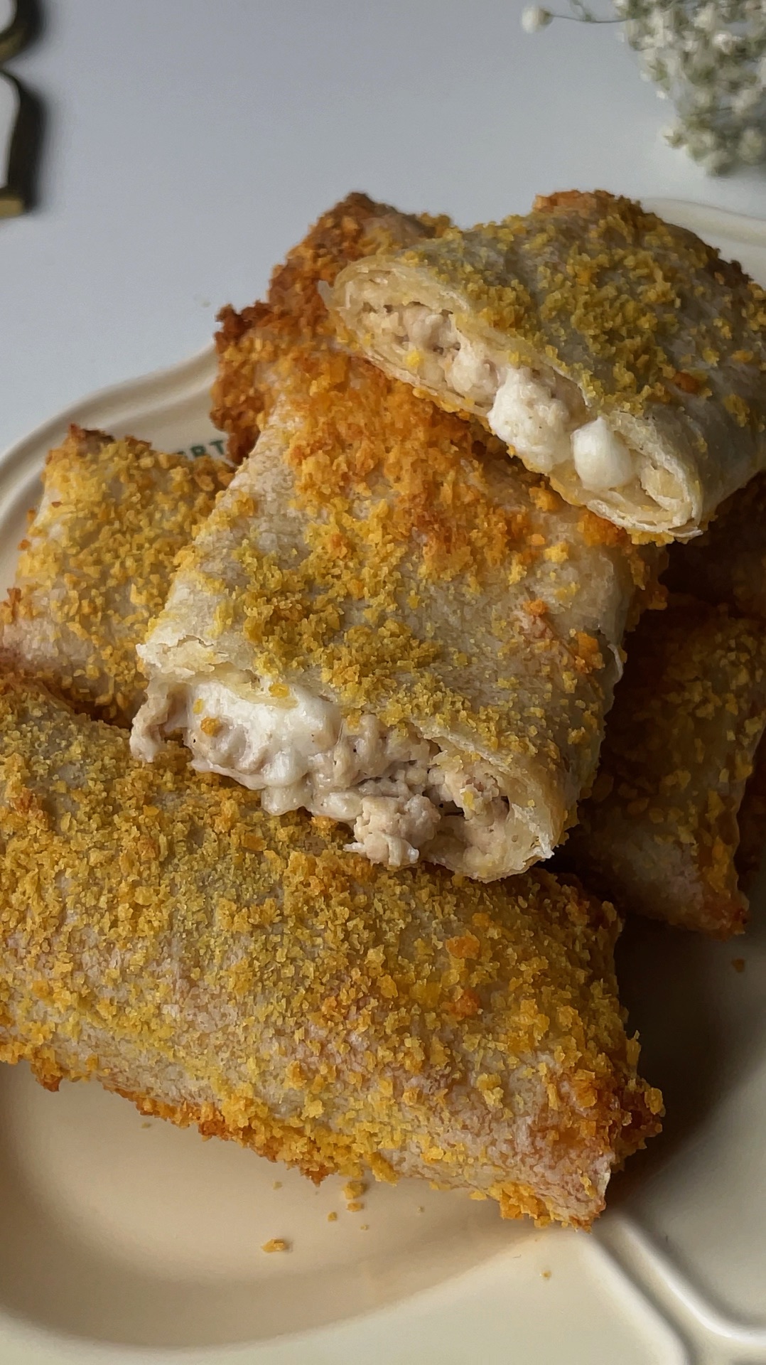 Хрустящие конвертики с начинкой