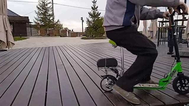 Я собрал миниатюрный электросамокат