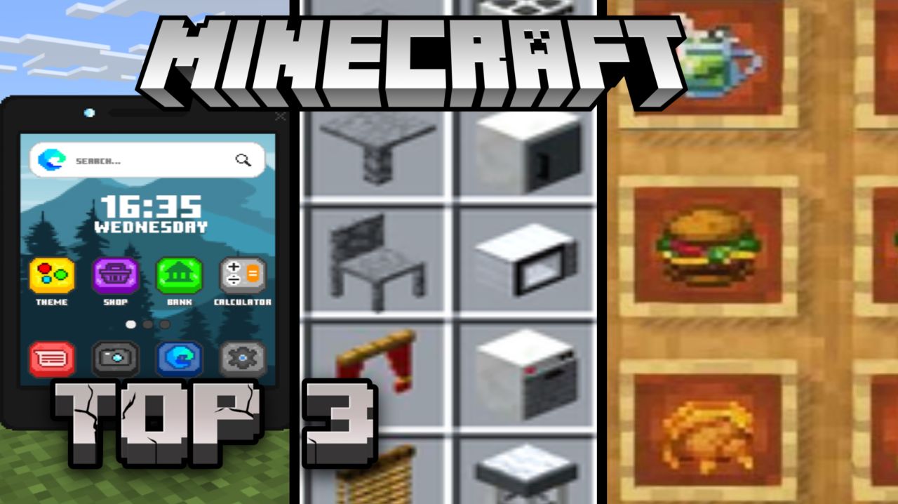 🏆 ТОП 3 МОДА ДЛЯ Minecraft PE (версия 1.21.101)