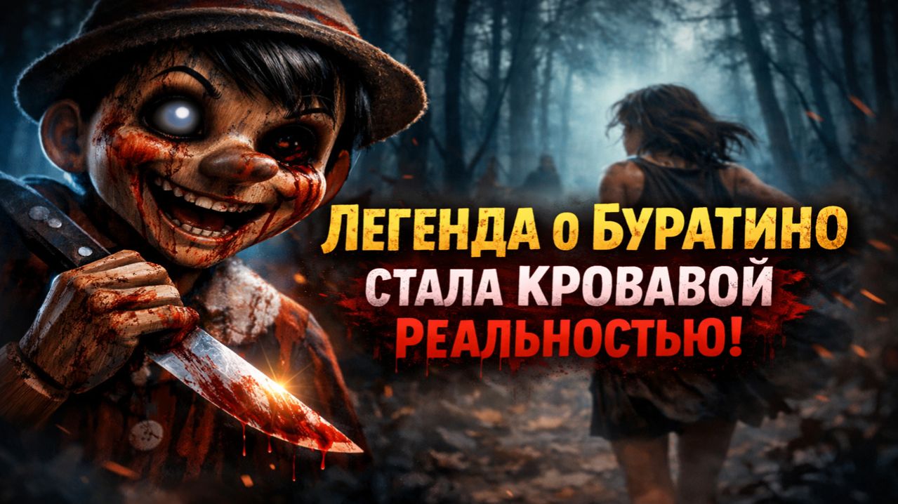 Буратино-Маньяк в Лесу Перхушково: Легенда о Буратино Стала Кровавой Реальностью!