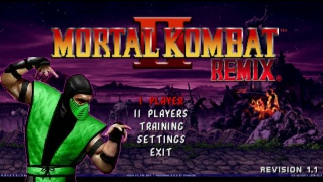 Mortal Kombat 2 Remix: прохождение Reptile