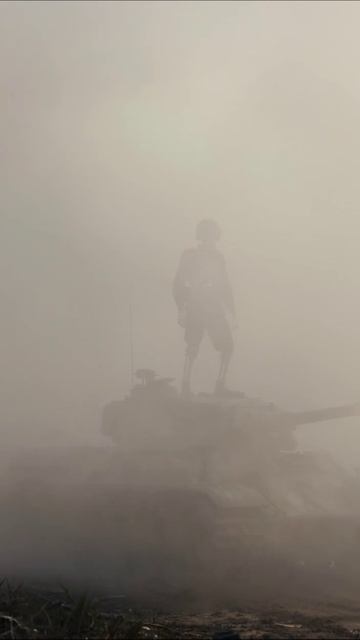 Скелет на танке: Печальное наследие войны #война #смерть #помни