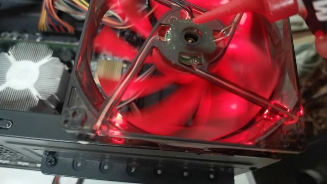 Кулер до смазки и после