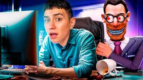 ГЛЕНТ ИГРАЕТ В ХОРРОР! ПРОКЛЯТЫЙ ОФИС! ЛЕТСПЛЕЙ РОБЛОКС!