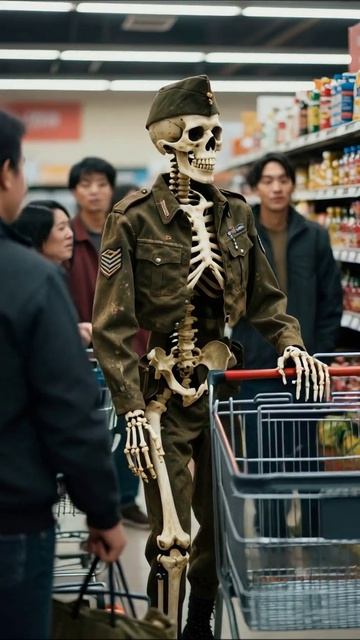 Когда даже скелет не может найти место в этом мире #призраки #одиночество #потеря