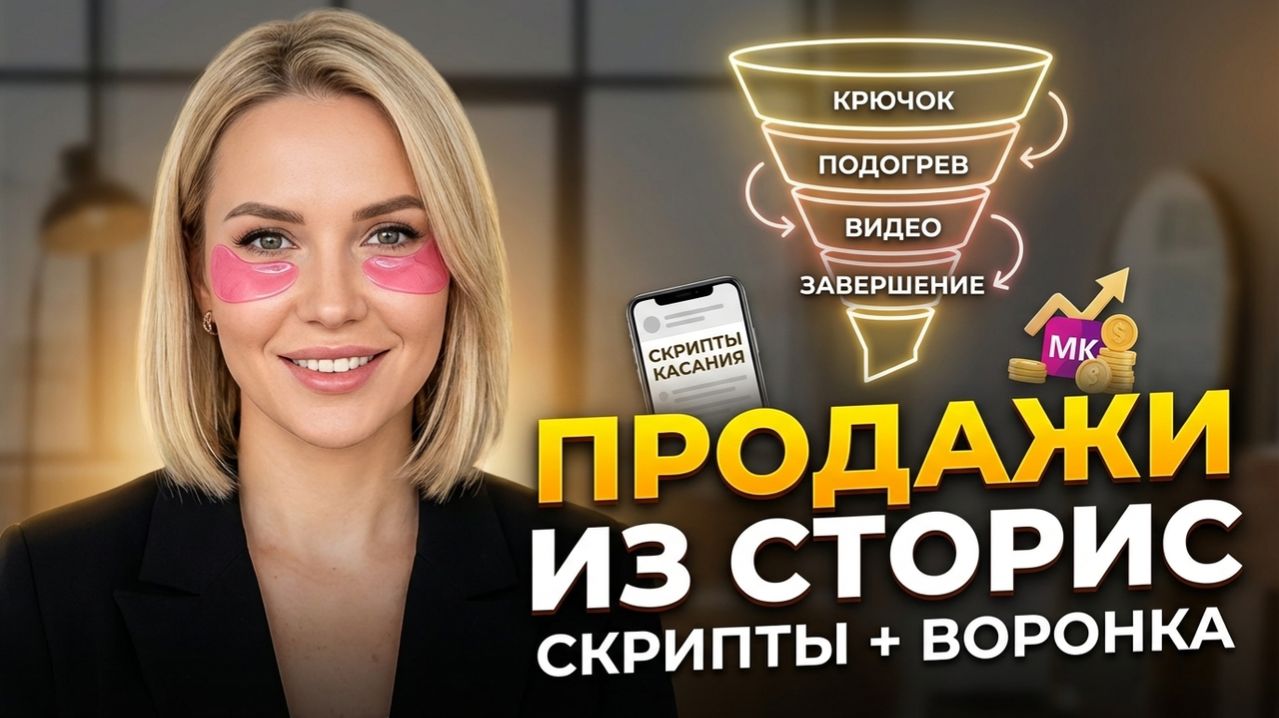 Как превратить Сторис в продажи? Полная воронка + скрипты для СЕТЕВИКА. 