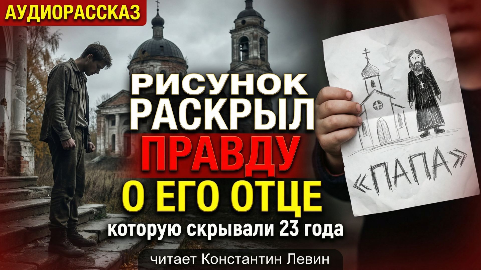 Он нашёл ребёнка на ступенях храма. Её рисунок ПЕРЕВЕРНУЛ ЕМУ ЖИЗНЬ. До слёз!