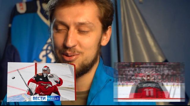 «Вести» взяли блиц-интервью у голкипера «Динамо-Алтай» Никиты Дианова