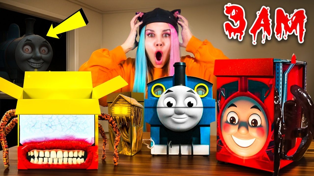 НЕ ОТКРЫВАЙ ЛЕГО НАБОР CHOO CHOO CHARLES VS THOMAS VS BUS EATER VS HOUSE HEAD!!