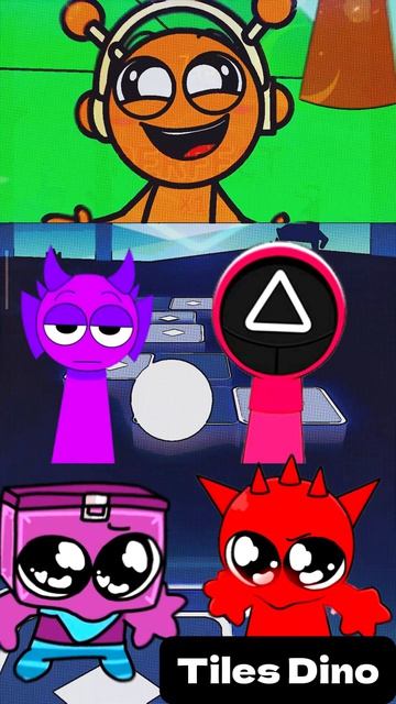 КТО ЛУЧШИЙ СПРУНКИ? уровень 166 - Мультики про Спрунке | МУЛЬТФИЛЬМЫ SPRUNKI в Tiles Hop