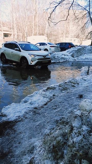 НЕ ЛУЖА ,А МОРЕ ,#Россия ,весна ,Сибирь.