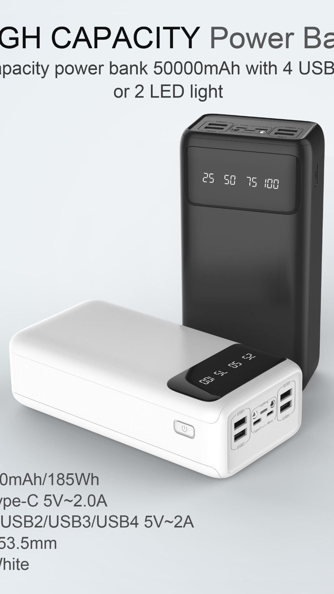 50000mAh Пауэрбанк