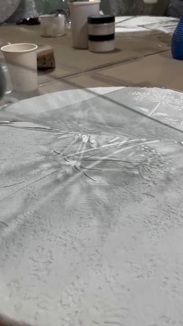 В воскресенье прошел первый мастер-класс по текстурным картинам!