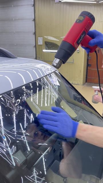 Оклейка автомобиля Jetuor антигравийной бронеплёнкой в S-Class Мурманск