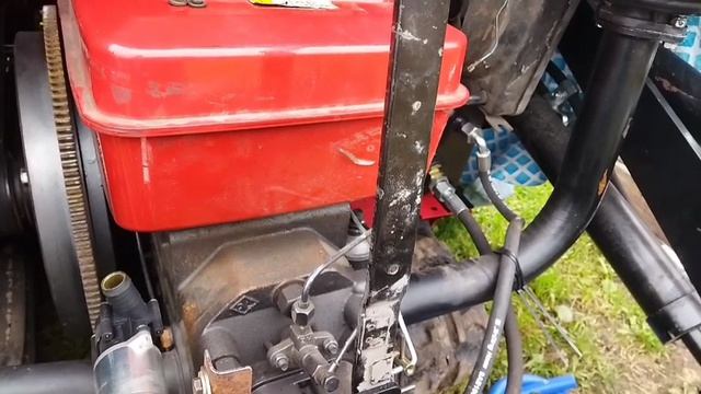 Доработка охлаждения на китайском минитракторе