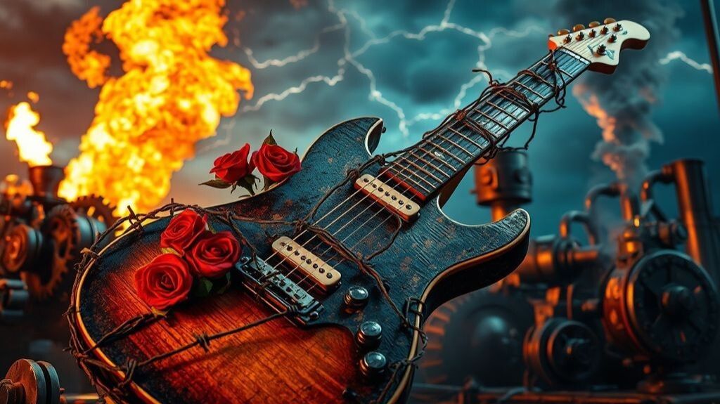 Red Rose Rules A Sarcastic Glam Metal Gothic Metal Anthem