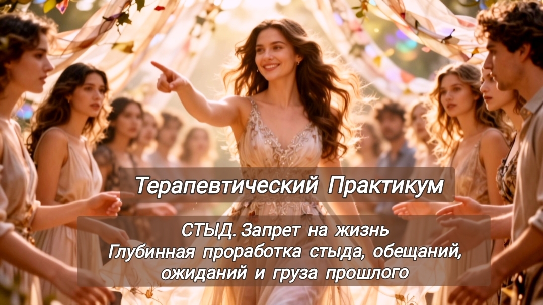 СТЫД. Запрет на жизнь. Глубинная проработка стыда(без практики) обещаний, ожиданий и груза прошлого.