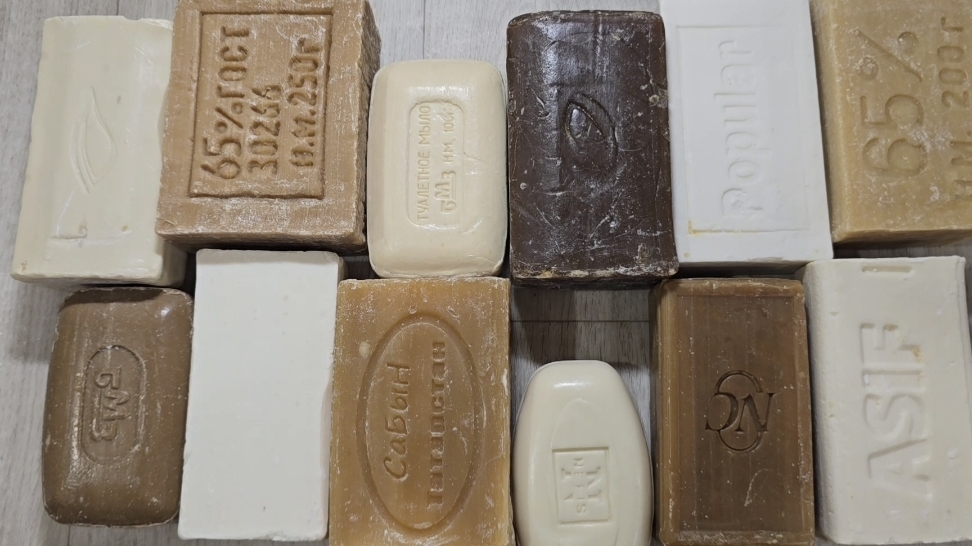 АСМР/ РЕЗКА МЫЛА