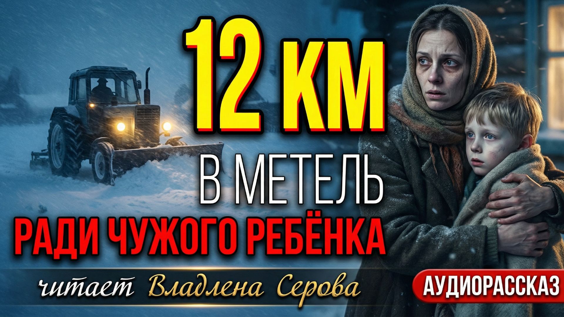 Он оставил записку и ушёл, но метель ВЕРНУЛА ЕГО. Аудиорассказ