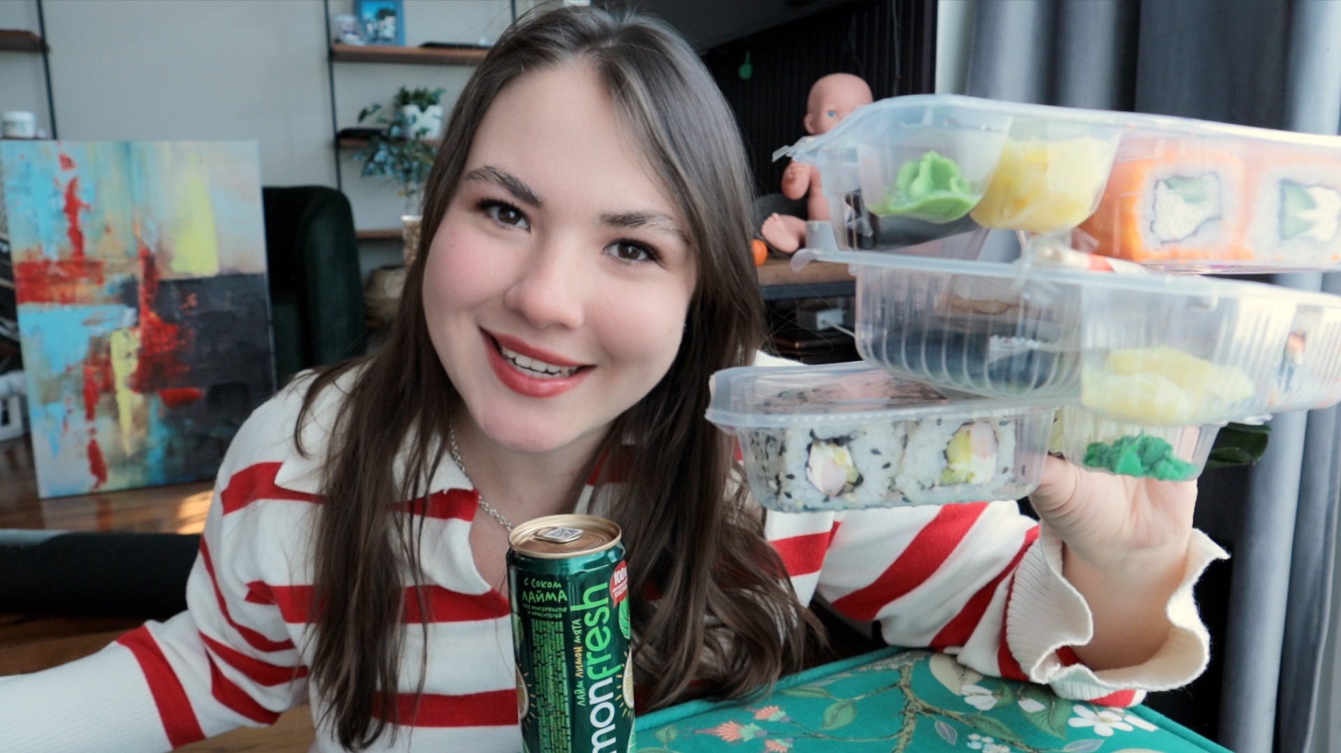 ПРОБУЕМ РОЛЛЫ ИЗ ЯНДЕКС ЛАВКИ мукбанг обзор