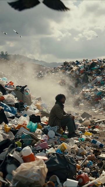 Потерянные мечты в мире мусора #первозданнаяприрода #социальныепроблемы #отходы