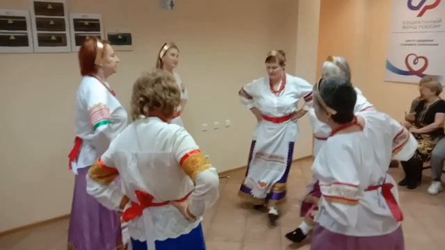 Кадриль  ,выступление в Центре долголетия ,город - курорт Анапа!