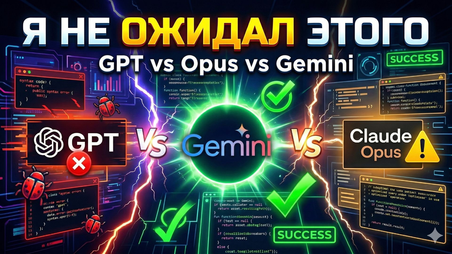 Какая LLM лучше кодит? GPT, Opus или Gemini — неожиданный итог. Разработка с Subagents