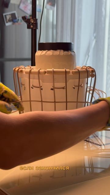 Кашпо из ротанга трубки без отверстий снизу