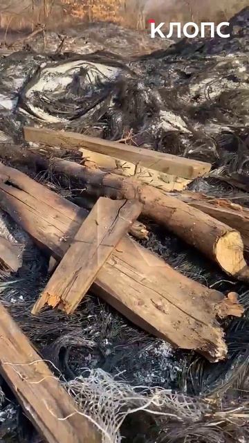 В Багратионовском районе обнаружили свалку из жжённых покрышек