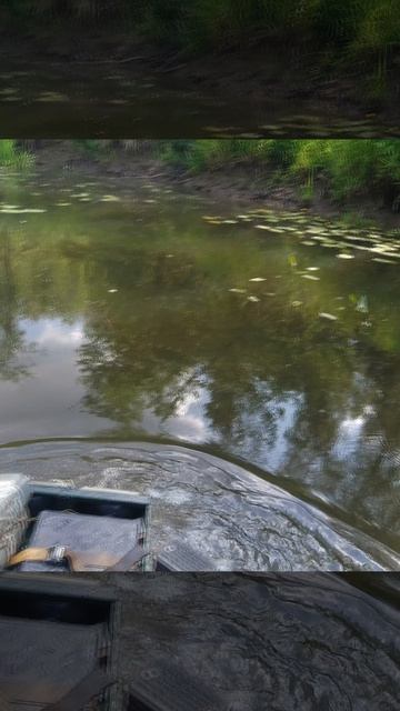 Чуть не утопил мотоцикл в реке №276в