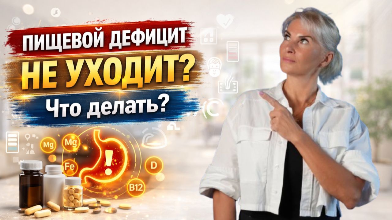 Почему ЖЕЛЕЗО, магний и витамины не работают — главная ошибка, о которой не говорят