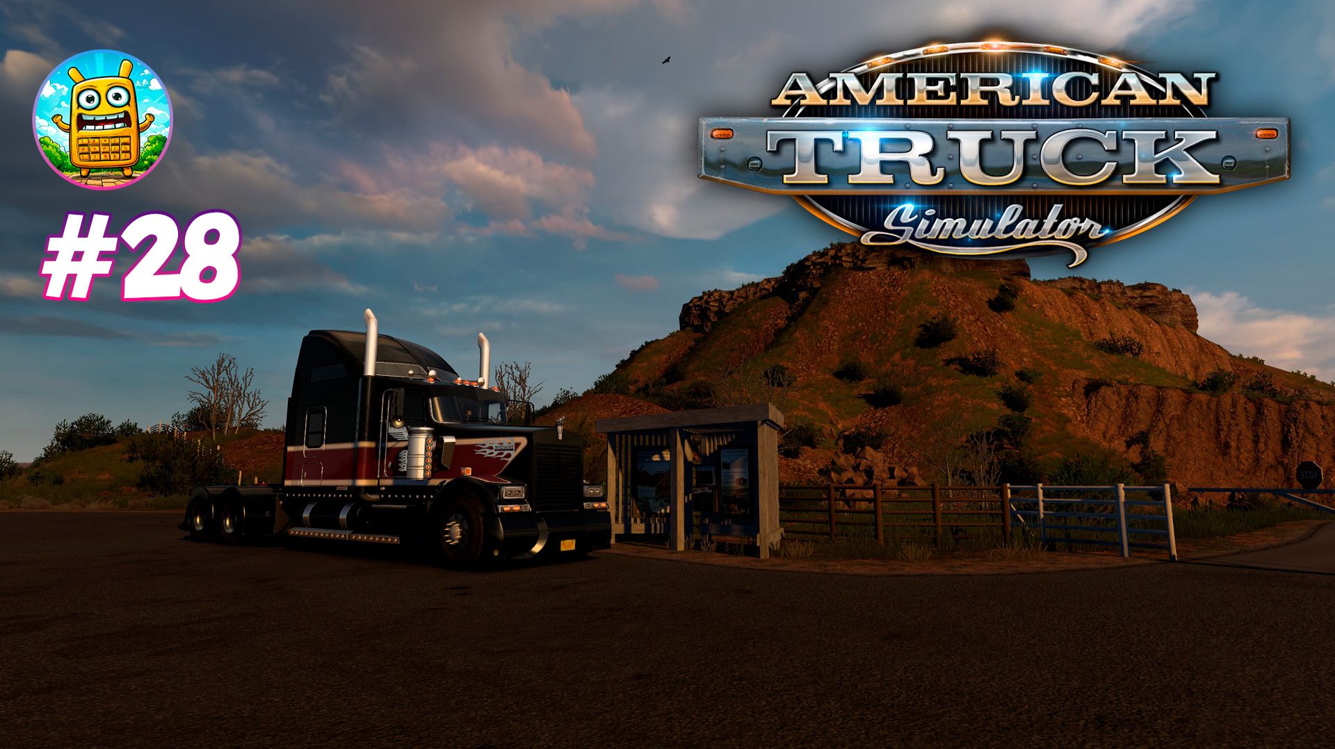 American Truck Simulator🔴[Стрим #28] по достижениям DLC Louisiana