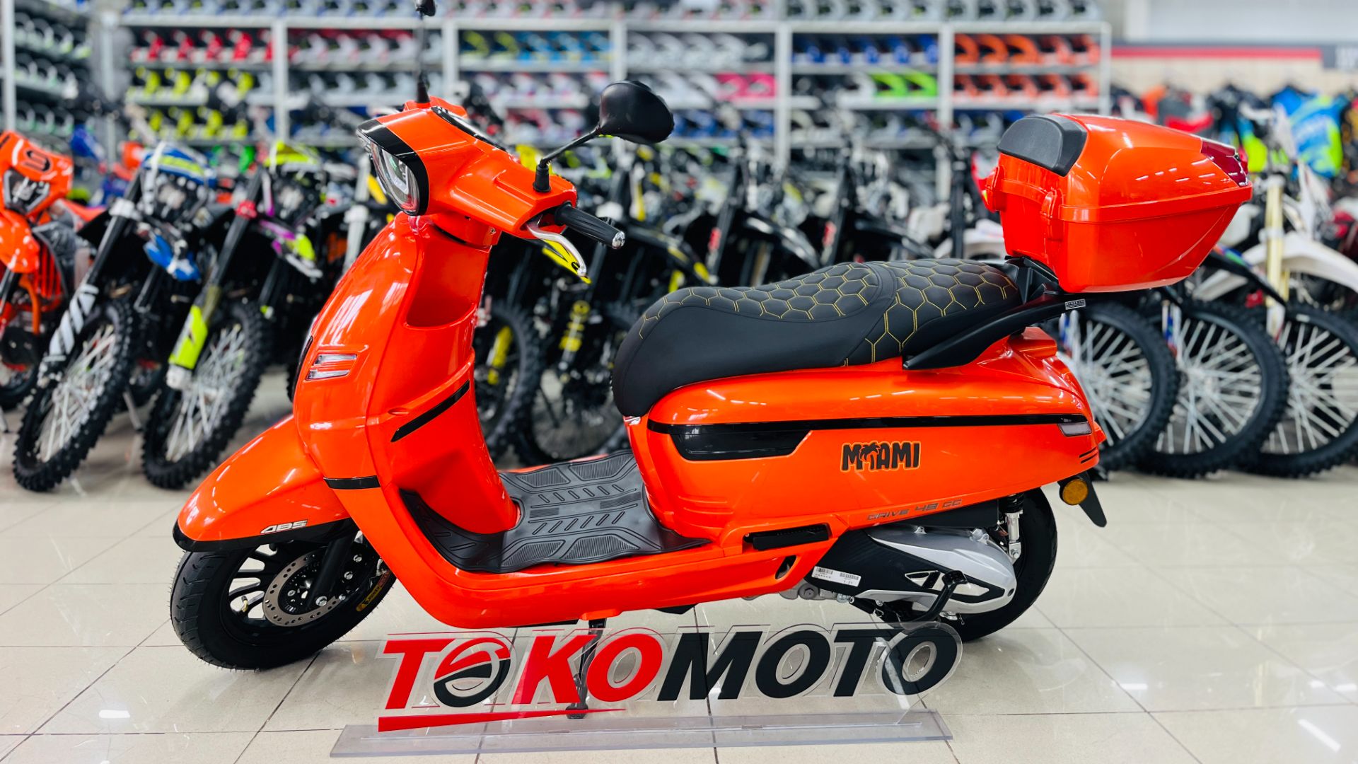 Скутер BC Майами РЫЖИЙ ABC BC2MIAMIORANGABC